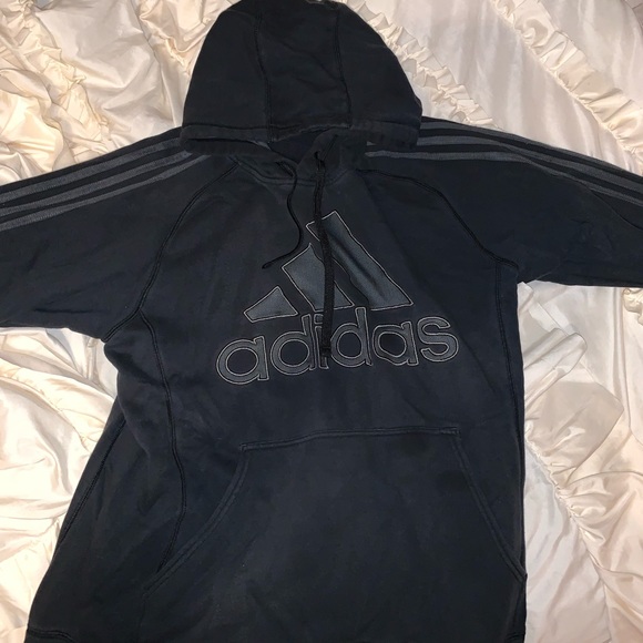 adidas Other - Men’s black Adidas drawstring hoodie